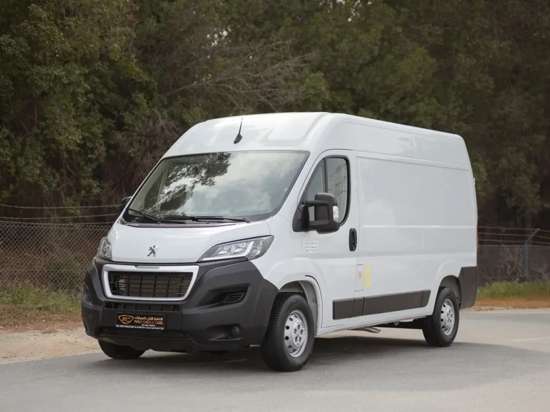 2023 Peugeot Boxer L2h2 Manual 2.2L 4 Cylinders Diesel Engine White Grey Panel Van GCC