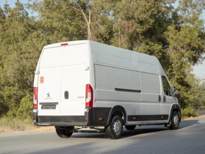 2022 Peugeot Boxer L4H3 2.2 Litres 4 Cylinders Diesel Engine White Black Panel Van GCC Specs
