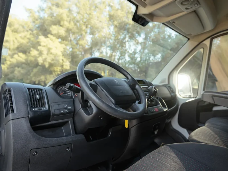 2022 Peugeot Boxer L4H3 2.2 Litres 4 Cylinders Diesel Engine White Black Panel Van GCC Specs