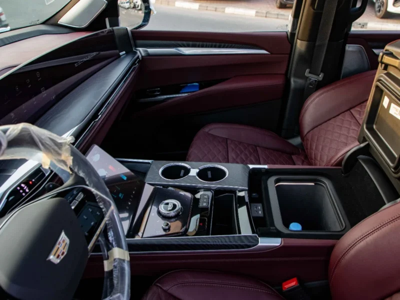 2025 Cadillac Escalade SPORT Onyx Pack 6.2L V8 Naturally Aspirated Black Burgundy SUV GCC