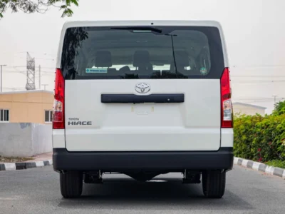 2026 Toyota Hiace STD ROOF 6S P MT GL 3.5L V6 Petrol Engine White Black Van GCC Specs