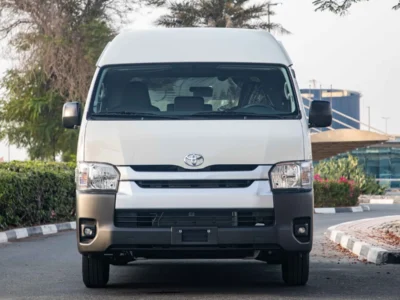 2026 Toyota Hiace Hi Roof 3-Seater Cargo Van 2.7L Dual VVT-i 4-Cylinder Engine White Grey Van