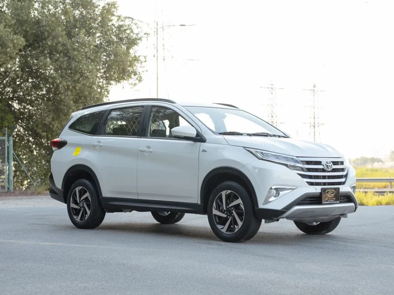 2022 Toyota Rush EX 1.5 Litres 4 Cylinders Petrol Engine White Grey SUV GCC Specs