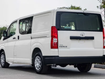 2026 Toyota Hiace STD ROOF 6S P MT GL 3.5L V6 Petrol Engine White Black Van GCC Specs