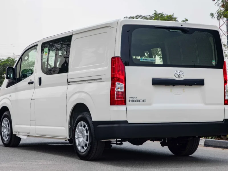 2026 Toyota Hiace STD ROOF 6S P MT GL 3.5L V6 Petrol Engine White Black Van GCC Specs