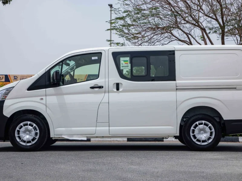 2026 Toyota Hiace STD ROOF 6S P MT GL 3.5L V6 Petrol Engine White Black Van GCC Specs