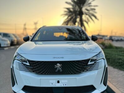 2026 Peugeot 5008 1.6L Turbo PureTech 4 Cylinders Petrol Engine White Red SUV GCC Specs