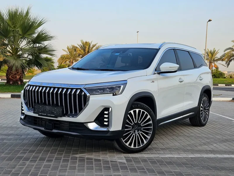 2025 Jetour X90 Plus 2.0T Luxury 4 Cylinders Petrol Engine White Grey Luxury SUV GCC Specs