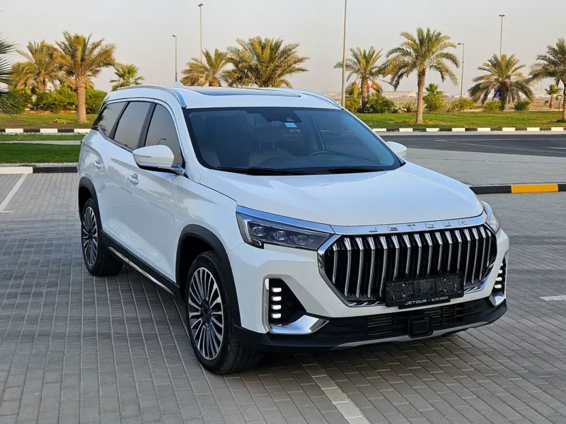 2025 Jetour X90 Plus 2.0T Luxury 4 Cylinders Petrol Engine White Grey Luxury SUV GCC Specs