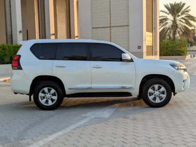2020 Toyota Prado TXL 4 Cylinders Diesel Engine White Beige SUV GCC Specs Excellent Condition