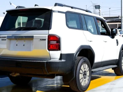2026 Toyota Prado VXR 2.4 Litres Turbo 4 Cylinders Petrol Engine White Brown SUV GCC Specs Automatic