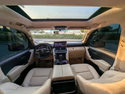2023 Toyota Land Cruiser GXR Twin Turbo 6 Cylinders Diesel Engine Black Beige SUV GCCC Specs