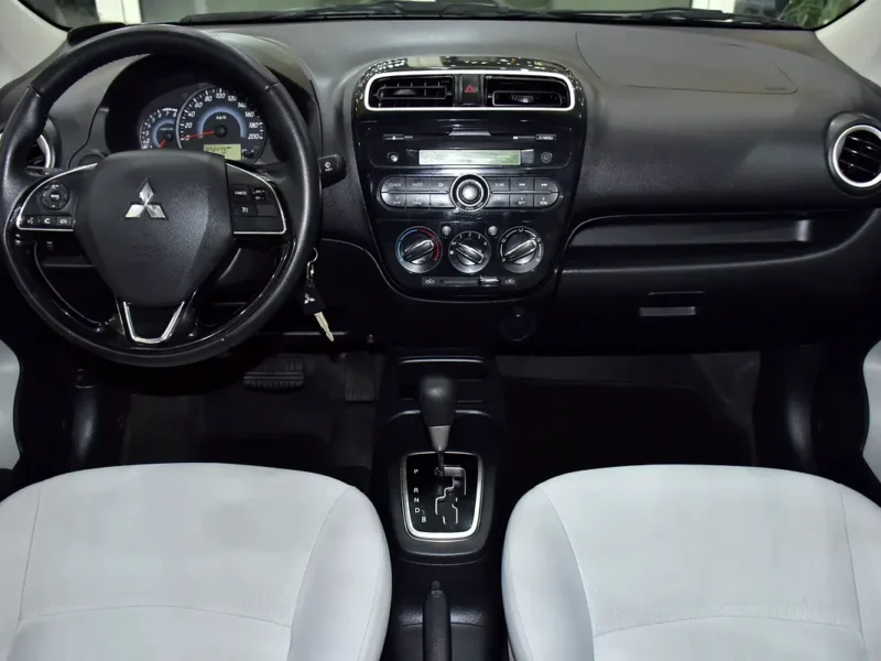 2021 Mitsubishi Attrage GLS 3 Cylinders Petrol Engine Grey Sedan GCC Specs Automatic