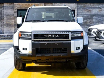 2026 Toyota Prado VXR 2.4 Litres Turbo 4 Cylinders Petrol Engine White Brown SUV GCC Specs Automatic