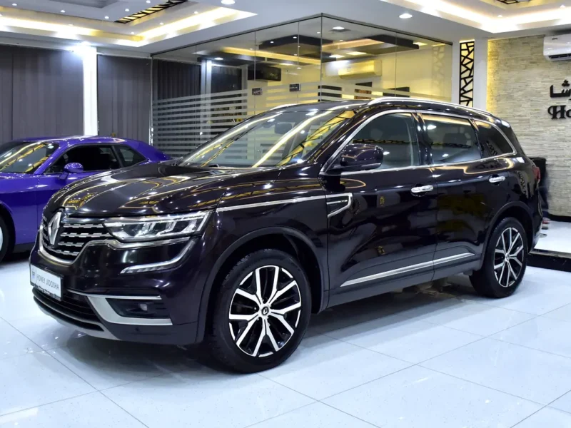 2022 Renault Koleos LE Leather 4 Cylinders Petrol Engine Purple Tan SUV GCC Specs Automatic