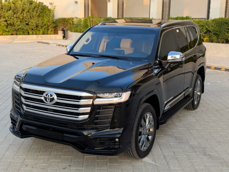 2023 Toyota Land Cruiser GXR Twin Turbo 6 Cylinders Diesel Engine Black Beige SUV GCCC Specs