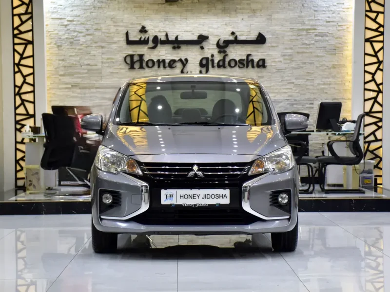 2021 Mitsubishi Attrage GLS 3 Cylinders Petrol Engine Grey Sedan GCC Specs Automatic