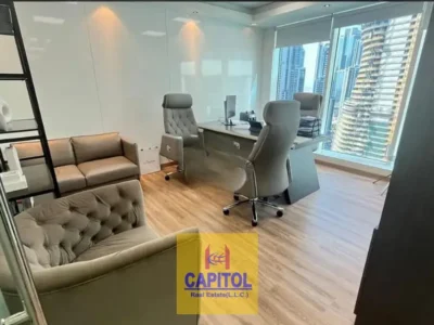 1,128 sqft Burlington Executive Office | 4 Glass Cabins | Fully Furnished | Vacant