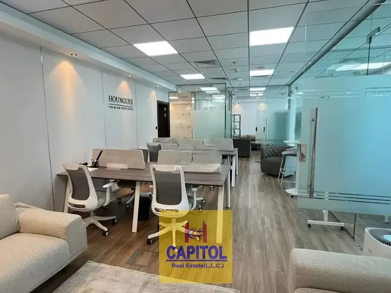 1,128 sqft Burlington Executive Office | 4 Glass Cabins | Fully Furnished | Vacant
