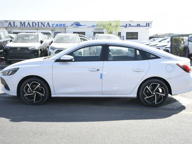 2025 MG GT 1.5L Turbo 4 Cylinders Petrol Engine White Black Sedan GCC Specs Automatic