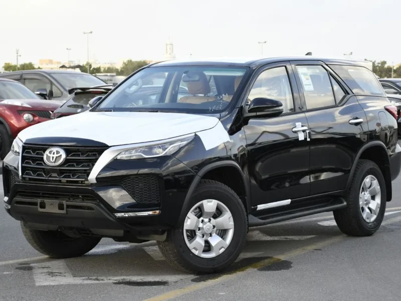 2026 Toyota Fortuner 2.4 Litres V4 Diesel Engine Black Beige SUV GCC Specs Automatic