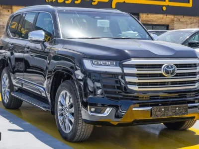 2026 Toyota Land Cruiser VXR 3.5-liter Twin-Turbocharged V6 Petrol Engine Black Red SUV GCC Specs