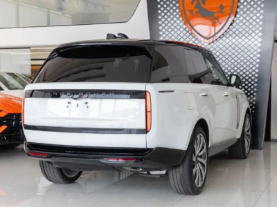 2026 Land Rover Range Rover HSE P400 3.0 Litres V6 Petrol Engine White Maroon SUV GCC Specs