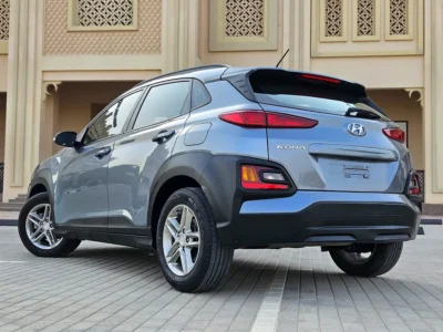 2019 Hyundai Kona Limited 1.6L Turbo 4 Cylinders Petrol Engine Grey Compact SUV GCC Specs