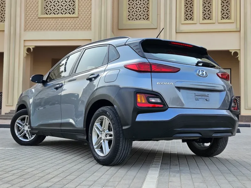 2019 Hyundai Kona Limited 1.6L Turbo 4 Cylinders Petrol Engine Grey Compact SUV GCC Specs