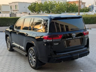 2023 Toyota Land Cruiser GXR Twin Turbo 6 Cylinders Diesel Engine Black Beige SUV GCCC Specs