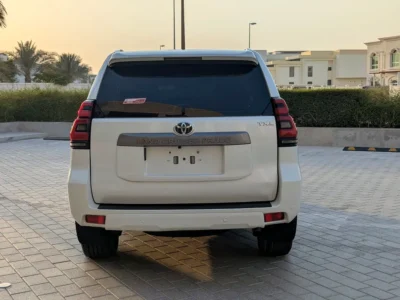 2020 Toyota Prado TXL 4 Cylinders Diesel Engine White Beige SUV GCC Specs Excellent Condition