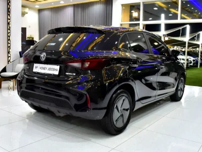 2025 MG MG3 Comfort 4 Cylinders Petrol Engine Black Hatchback GCC Specs Automatic