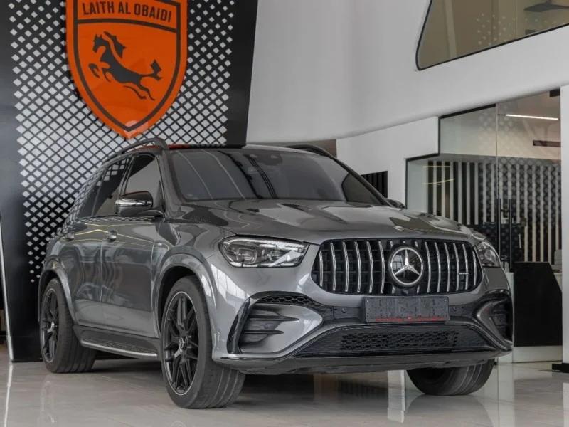 2024 Mercedes-Benz GLE 53 AMG 4Matic 3.0 Litres 6 Cylinders Hybrid Engine Grey Red SUV