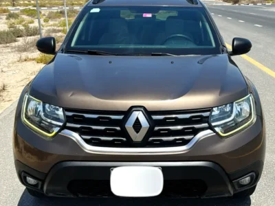 2019 Renault Duster SE 4 Cylinders Petrol Engine Grey Beige SUV GCC Specs Automatic