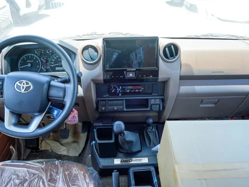 2026 Toyota Land Cruiser 70 HT VXR LC 76 4.0L 6 Cylinders Diesel Engine White Brown SUV