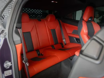 2025 BMW M4 COMPETITION M XDRIVE 3.0L 6 Cylinders Petrol Engine Purple Red Coupe GCC