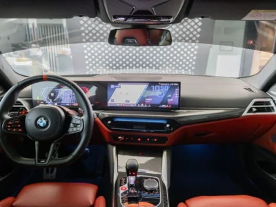 2025 BMW M4 COMPETITION M XDRIVE 3.0L 6 Cylinders Petrol Engine Purple Red Coupe GCC