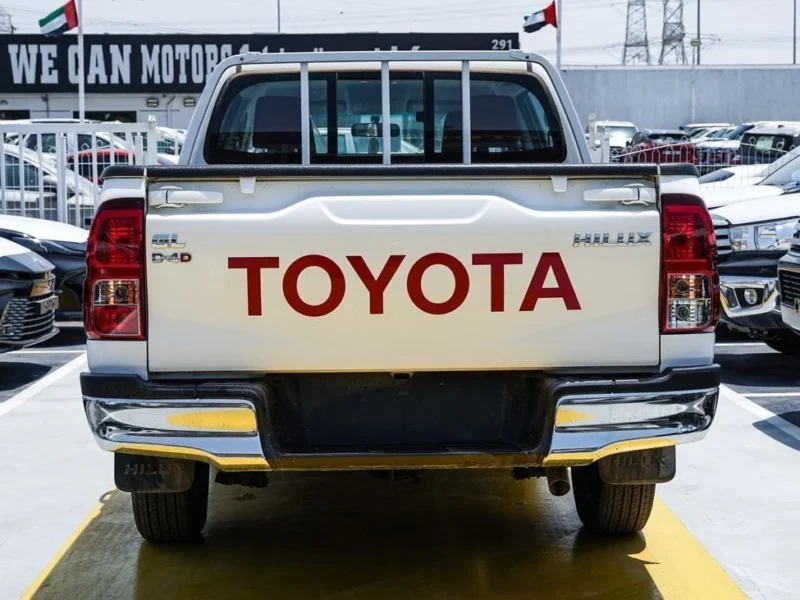 2025 Toyota Hilux GL 2.4 Litres 4 Cylinders Diesel Engine White Red Pickup Truck GCC Specs Manual