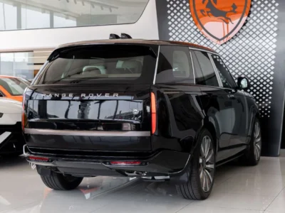 2026 Land Rover Range Rover SV LWB P615 4.4L Twin-Turbo V8 Engine Black Tan SUV GCC