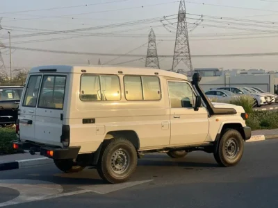 2026 Toyota Land Cruiser 70 Hard Top LC 78 4.0L 6 Cylinders Petrol Engine White Grey SUV