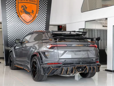 2023 LAMBORGHINI URUS S MANSORY VENATUS S KIT 4.0L Twin-Turbocharged V8 Grey White SUV