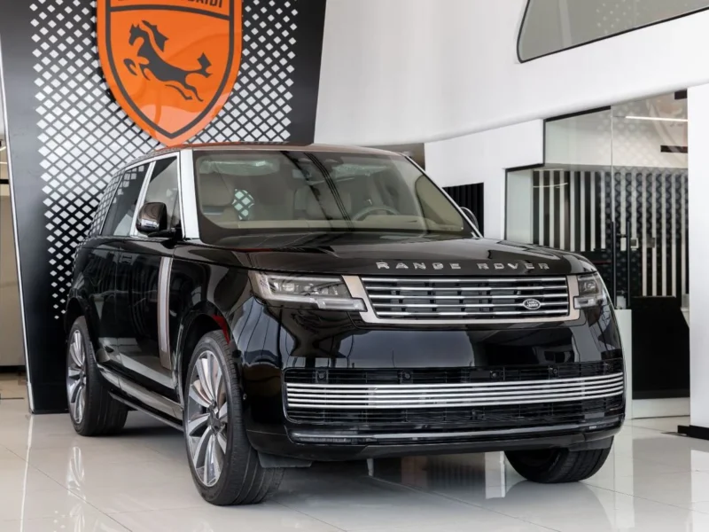 2026 Land Rover Range Rover SV LWB P615 4.4L Twin-Turbo V8 Engine Black Tan SUV GCC