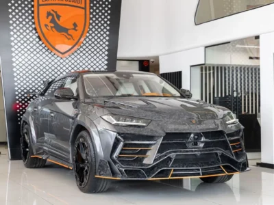 2023 LAMBORGHINI URUS S MANSORY VENATUS S KIT 4.0L Twin-Turbocharged V8 Grey White SUV