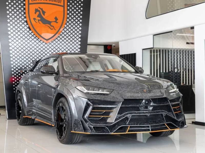 2023 LAMBORGHINI URUS S MANSORY VENATUS S KIT 4.0L Twin-Turbocharged V8 Grey White SUV