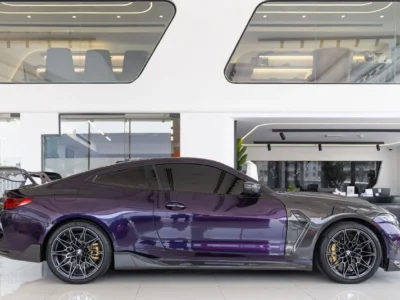 2025 BMW M4 COMPETITION M XDRIVE 3.0L 6 Cylinders Petrol Engine Purple Red Coupe GCC