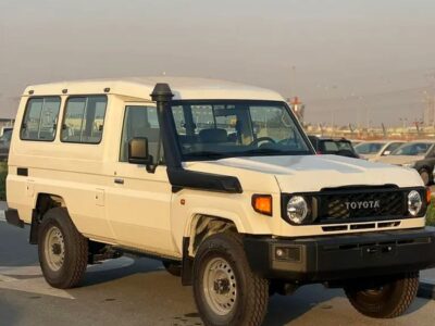 2026 Toyota Land Cruiser 70 Hard Top LC 78 4.0L 6 Cylinders Petrol Engine White Grey SUV