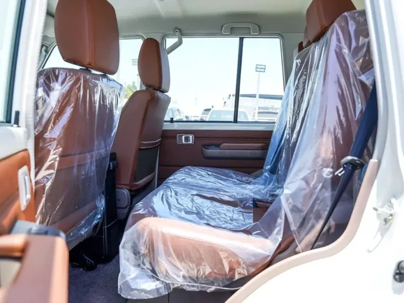 2026 Toyota Land Cruiser 70 HT VXR LC 76 4.0L 6 Cylinders Diesel Engine White Brown SUV