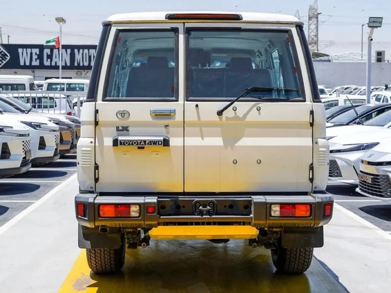2026 Toyota Land Cruiser 70 HT VXR LC 76 4.0L 6 Cylinders Diesel Engine White Brown SUV