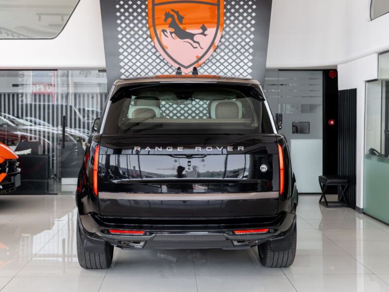 2026 Land Rover Range Rover SV LWB P615 4.4L Twin-Turbo V8 Engine Black Tan SUV GCC