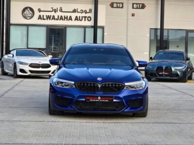 2020 BMW M5 4.4-liter twin-turbo V8 Petrol Engine Blue White Sedan Korean Specs Automatic